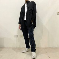 UNIQLO｜ 男裝 復古 REGULAR FIT 褲 黑 422371