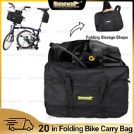 🔥Rhinowalk 16" 20" Folding Bike Carry Bag Portable Bicycle Cycling  Carry Case Carry Bag Bike Transport Case Travel