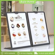 Display BillBoard A4 Acrylic Menu Price Sign Display Board Menu Stand Acrylic Stand Display