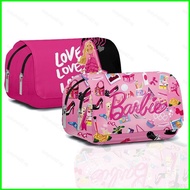 BH2 Barbie Printed double-layer pencil case for children student pencil storage large capacity stati