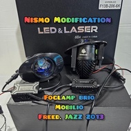 foglamp projector blue lens honda brio hrv 2017 jazz 2012_2014 mobilio