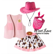 Cowgirl Costume Children's Fancy Cosplay Cowboy