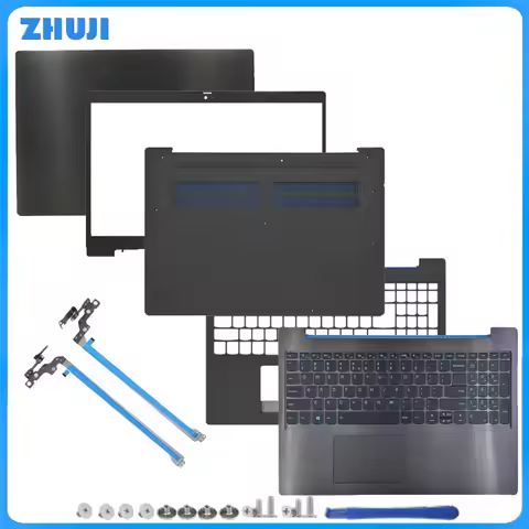 For Ideapad L340-15IRH New Laptop LCD Back Cover Front Bezel Upper Palmrest Bottom Base Case Keyboar