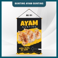 BUNTING AYAM GUNTING