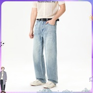 Amigos de Nimes - Basica Man Regular Loose Straight - Blue Denim Jeans