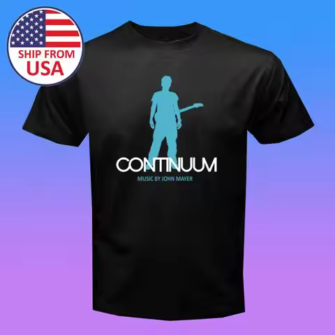 John Mayer Continuum Men's Black Size S-5XL