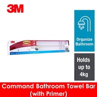 3M Command Bathroom Accessories - Tower Bar (With Primer) 17629D