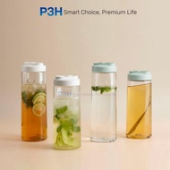 LocknLock water bottle with sliding lid Slide Open plastic PET BPA FREE 1.2L/1.4L HAP823 HAP824 P3H 