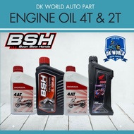 READY STOCK🔥BSH Boon Siew Honda Engine Oil 4T AT FULLY Synthetic 🔥Minyak Hitam MURAH 4T Honda Superb