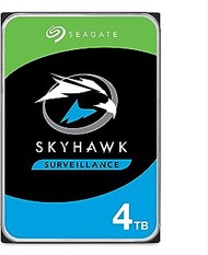 Seagate SkyHawk 4TB Surveillance Hard Drive - SATA 6Gb/s 64MB Cache 3.5-Inch Internal Drive - Frustration Free Packaging (ST4000VX007)