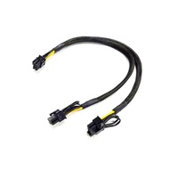 Dell T7810/T7820/T7910/T7920 Graphics Card Power Supply Cable 8P to Dual 8P V100 3090 P40
