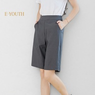 Eyouth 20158 Women Urban Chic | high waist basic casual knee length ladies short pants shorts for wo