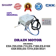 SHARP MESIN BASUH KELUAR AIR MOTOR(INJAP KELUAR AIR)/SHARP WASHING DRAIN MOTOR ESX-705,ES-715,ES-718