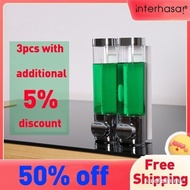 51WU ZYUX Single/Double Liquid Soap Dispenser Shampoo Shower Gel Dispenser Hand Dispenser for Bathro