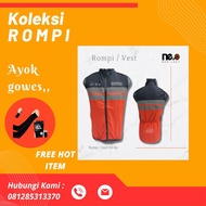 [Seller Hot ITEM] Brompton Folding Bike Vest - Brompton Vest (Orange Combi Black)