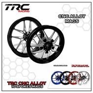 TRC CLICK CNC XPYDER 10 SPOKES MAG WHEELS (1.85F x 2.15R 14) 7702