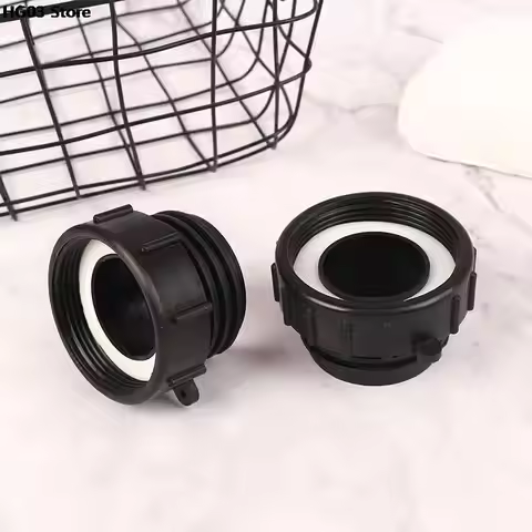 1PC IBC Tank Adapter for Schutz Valve 62mm Fine thread to 60mm Coarse thread fittings Garden water t