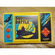 CASIO SUBMARINE BATTLE CG-330 卡西歐 掌上機 遊戲機 潛水艇戰場 1984 魚雷飛彈 日本