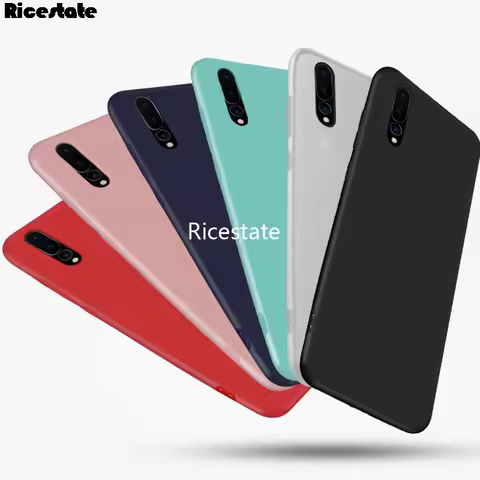For Huawei P20 Luxury Shockproof Anti-Shock TPU Silicone Cover Ricestate case For Huawei P20 Llite P