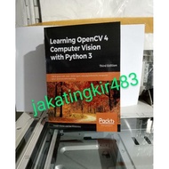 Physical book Learning OpenCV 4 Computer Vision with Python 3