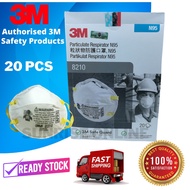 3M 8210 N95 Particulate Respirator - 1 Box(20Pcs) N95 Face Mask N95口罩 3M Respirator