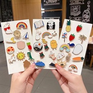 Bros Pin Fashion Bros Desain Kartun Lucu Ala Korea Untuk Aksesoris Pakaian Baju Hijab