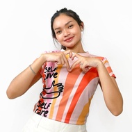 Crop Top Tee Y2K Korea Self Love | 777 Studio Crop Top - Crop Tee