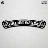 LOKAL Chrome Hearts Stickers Chrome Hearts Brand Sticker/s Hypebeast Logo Glossy Vinyl Sticker/s Aes