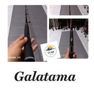 Galatama catfish bearing fishing rod