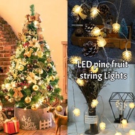 LED Pine fruit String Lights with Indoor Outdoor Home Garden Christmas Party Garden Decor