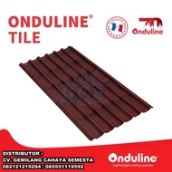 [ JTM ] Onduline Tile - Red 3D / Atap Bitumen / Genteng Aspal