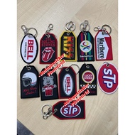 Keychain STP Rolling stone yamaha kiss benetton keychain sulam keychain kain