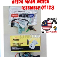 MODENAS GT128 /CT110 MAIN SWITCH FULL Ignition Main Switch For CT100/KRISTAR & CT110/GT128 APIDO