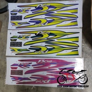 Stiker sticker body stripe cover set (3) suzuki fx110 fx110 TBM