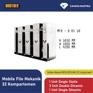Jual Mobile File Brother Mekanik MFB-8 BS18 MK (32 CPTS) di Malang