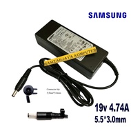 Samsung R528 R530 RF511 RF512 RF710 RF711 RF712 laptop adapter Charger - 19v 4.74a DC 5.5x3.0mm 90w
