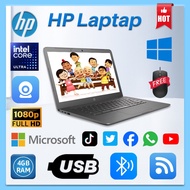 Large screen 256GB HP 14 G5 laptop 4GB Ram 16GB SSD Windows PLAYSTORE BUSINESS OFFICE MURAH LAPTOP