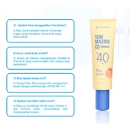 GLAMAZING SUNMAZING CC COLOR CARE SPF40 PA++++ 4IN1 HYBRID SUNSCREEN 30G MORNING GLOW