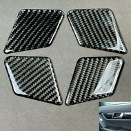 Bright 3D Real Carbon Fiber Inner Door Wrist Patch Suitable For 08-14 W204 C250 C300 C63