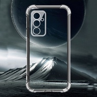 เคสโทรศัพท์แบบใสสำหรับ Samsung A55 5G เคส A35 2024เคสเลนส์กันกระแทกปลอกสำหรับ Samsung Samsung Galaxy