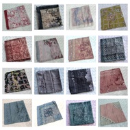 1 Pakaian Wanita Muslim Hijab Jilbab Kerudung Penutup Kepala Islam Fashion Varian Warna Motif Oslo