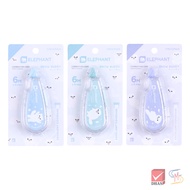 Elephant Brand Correction Tape 6M Snow Buddy Model Mixed Colors 1 Piece