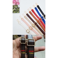 1.2/1.8cm Tali Bag Adjustable Pu Leather Sling Bag Handles Bag Accessories