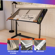 Standard Size Acrylic Drafting Table Dimpa