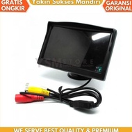 LAYAR DR102>> 5 Inch Car Parking Monitor Screen TFT LCD Rear View Monitor