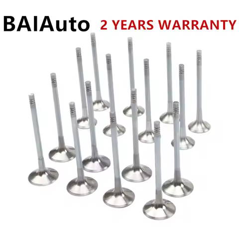 06D109601M 16PCS Engine Intake/Exhaust Valve Needle Stem Kit For Audi A3 A4 A5 A6 Q3 TT VW CC Jetta 