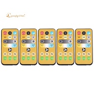 5pcs Wireless Switches for E27 Ceiling Fan Light 3-Speed Timing Remote Control 1-4h Timing Remote Co