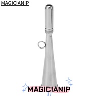 MAGICIANIP Handheld Foghorn, 304 Stainless Steel Silver Boat Fog Horn, Emergency Use Removable Mouth