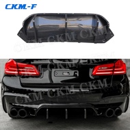 Dry Carbon Fiber Rear Bumper Lip Diffuser Extension Covers for BMW 5 Series F90 M5 2017 2018 2019 Ba