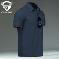 New F169 Eaglade Tactical Polo for Men IXP in Blue  A01 M-3XL